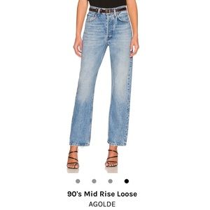 Agolde 90’s Mid Rise Loose Jeans